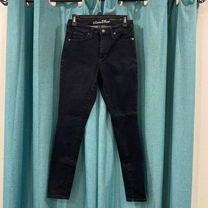 Universal Thread Super Dark Wash Skinny Jeans